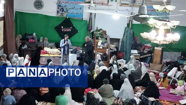 سومین روز اعتکاف دانش‌آموزان در نیشابور برگزار شد 