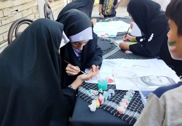 برگزاری یادمان شهدا در ایلام 