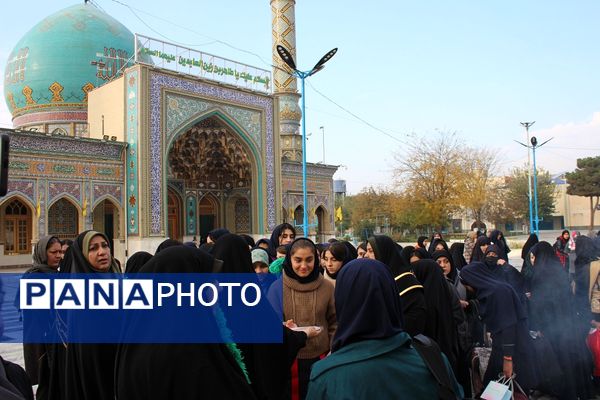 اعزام دانش‌آموزان ناحیه ۴ کرج به اردوی راهیان نور