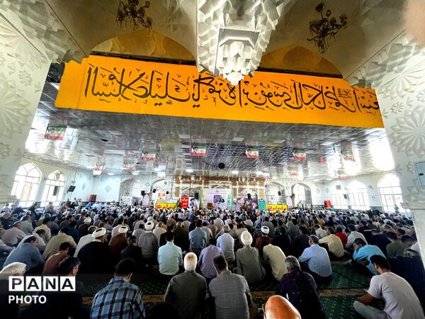 نماز عبادی سیاسی جمعه در کاشمر 