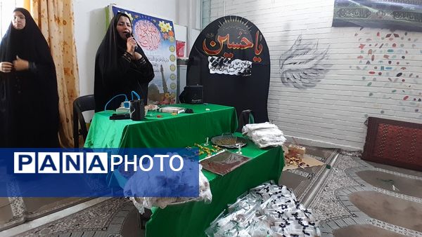 عزاداری دختران احلی من العسل به مناسبت شهادت حضرت رقیه(س)