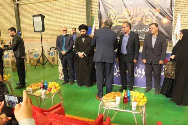 حضور مدیر آموزش‌و‌پرورش فیروزکوه در مراسم بنیاد خیریه آبشار عاطفه‌ها