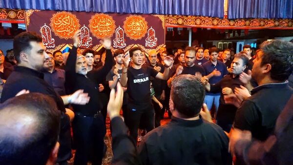 مراسم عزاداری اباعبدالله الحسین در مشهد مقدس