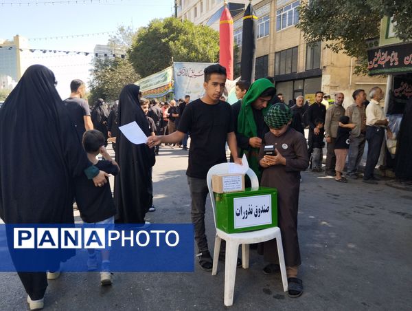 حضور جاماندگان اربعین حسینی در جوار امام مهربانی‌ها