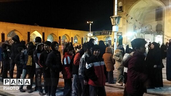 گذری بر موکب مسجد جامع در دومین شب قدر 