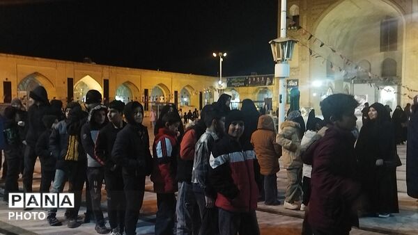 گذری بر موکب مسجد جامع در دومین شب قدر 