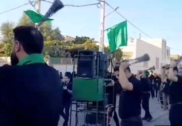 مراسم عزاداری سنتی ۲۸ صفر در شاهدیه برگزار شد