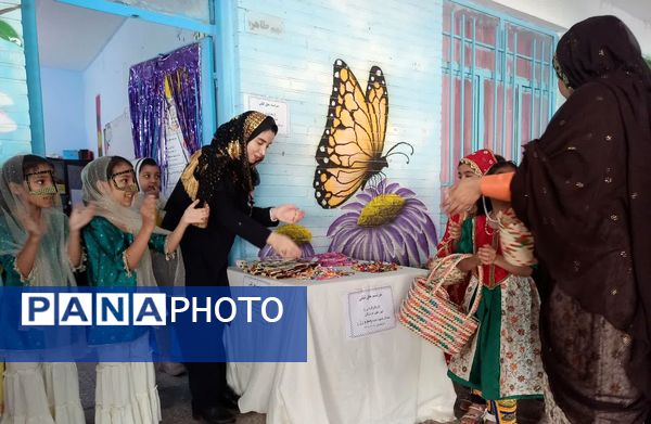 برگزاری آیین کهن «حق لیلی» در مدرسه شهید ابراهیم تنیده هرمزگان