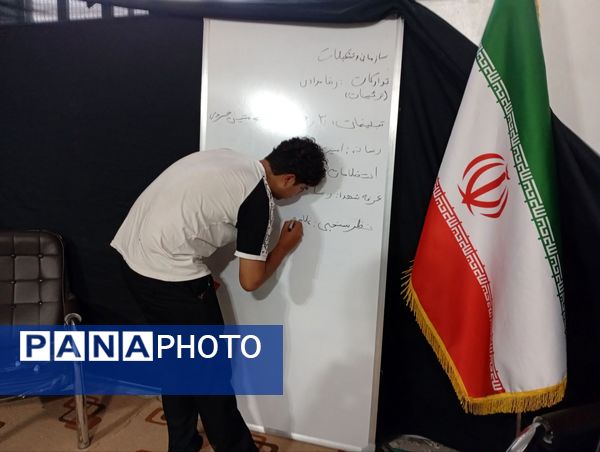 برگزاری جلسه هیات دانش‌آموزی انصارالمهدی شهرستان خانمیرزا