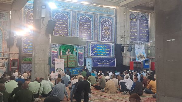 نماز جمعه در دهه سوم محرم در نیشابور
