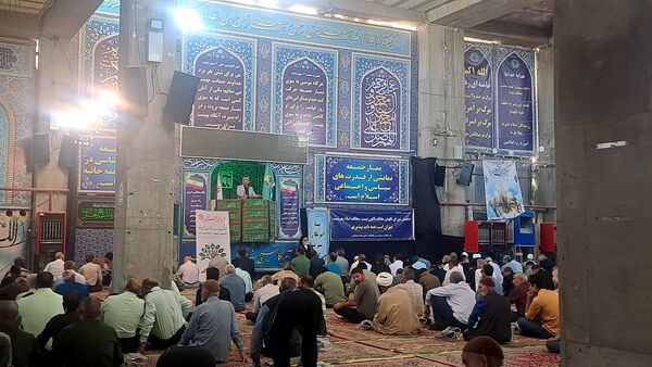 نماز جمعه در دهه سوم محرم در نیشابور