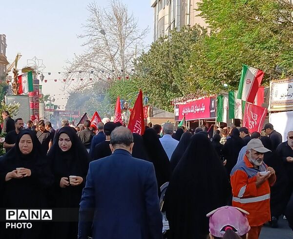 روایت حضور عاشقان حسینی در مسیر دلدادگی