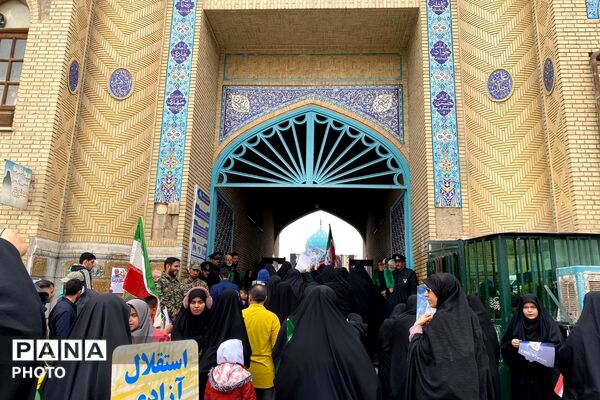  راهپیمایی باشکوه روز قدس در شهرستان پیشوا