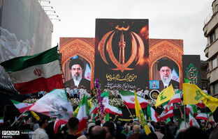 حضور پرشور مردم تهران در اجتماع بزرگ امام‌رضایی‌ها