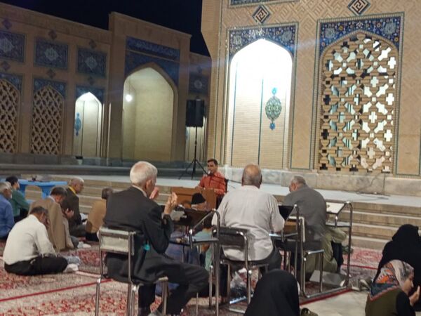 قرائت دعای کمیل در شهرستان کاشمر 