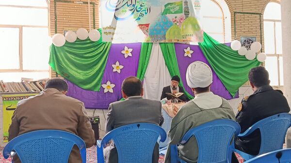 اجتماع امام زمانی‌ها در حسینیه‌ دهکهنه منطقه میانکوه 