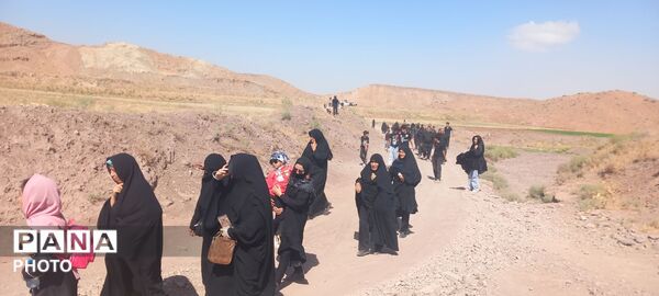 آیین بزرگداشت جاماندگان اربعین در کلاته بایزید