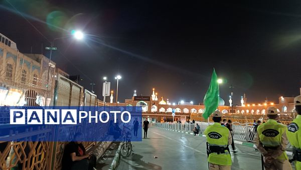 مراسم عزاداری شهادت امام رضا(ع) و شام غریبان در حرم مطهر رضوی 