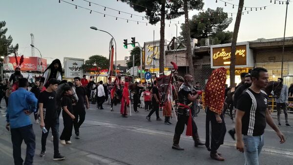 برگزاری آیین سوگواری کاروان عشق همزمان با شروع ماه صفر در شهرستان سبزوار