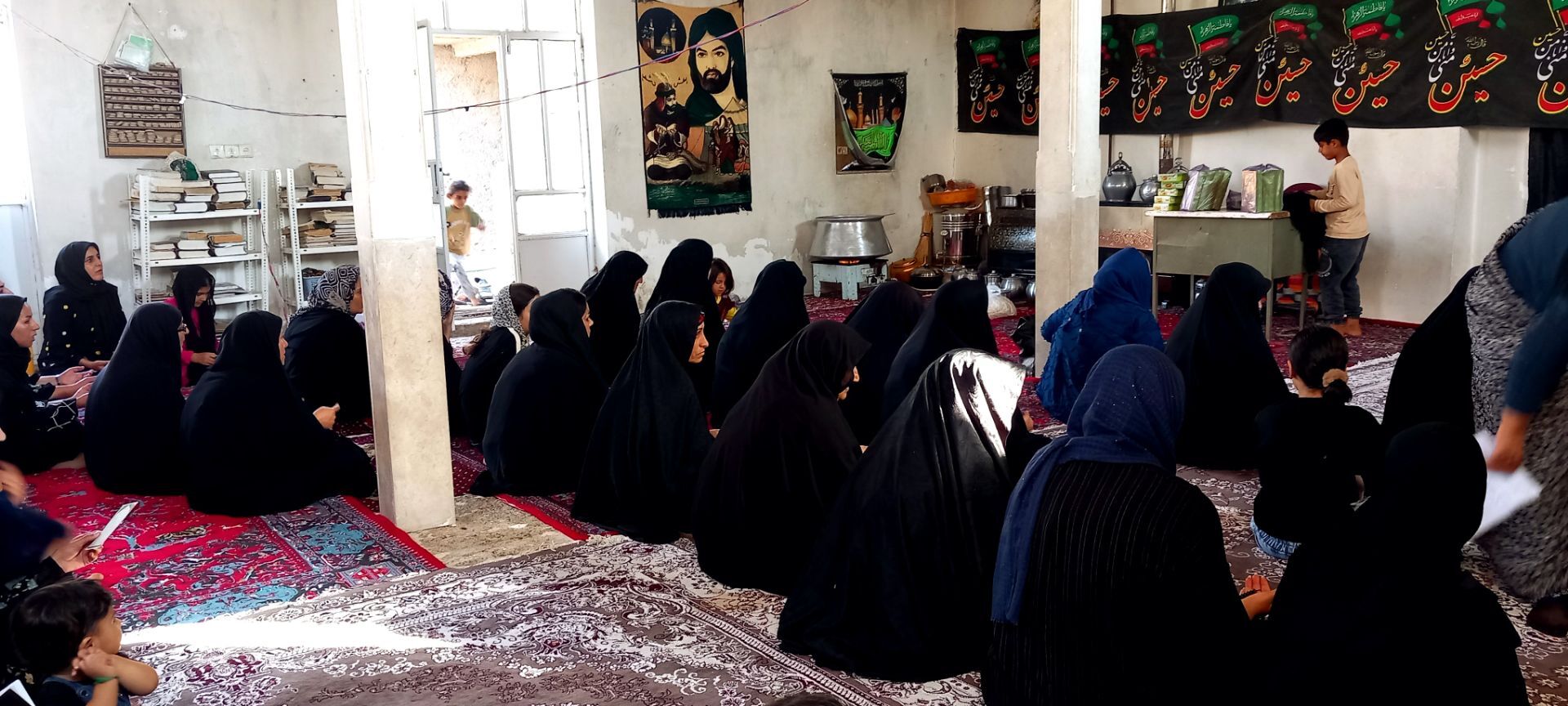 برگزاری باشکوه مراسم عزاداری امام رضا(ع) در نورآباد روستای سراب غضنفر