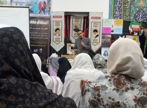 مراسم معنوی اعتکاف در گلوگاه 