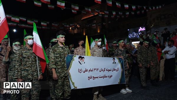 مردمان قنات قنوت قناعت در حسینه بزرگ ایران حماسه آفریدند 