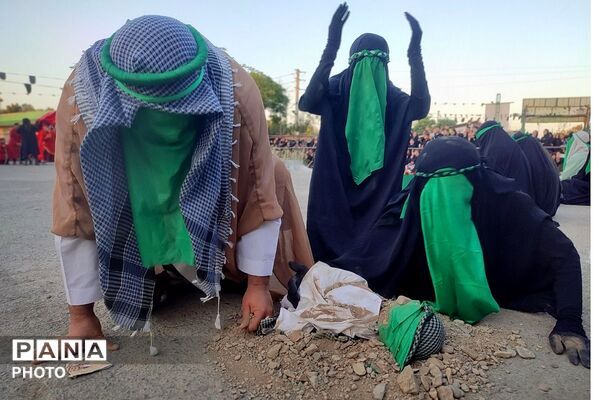 روایت عاشورا با هنرنمایی گروه فرهنگی هنری نینوا در شهرقدس
