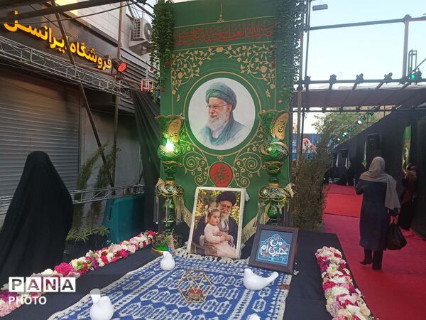 اردوی زیارتی دانشجومعلمان قم در مرقد امام و بیت رهبر شهید