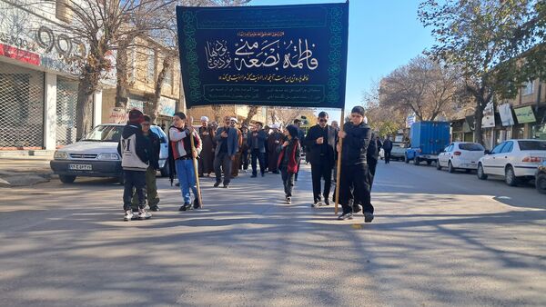 سوگواری شهادت حضرت فاطمه(س) در آشخانه 