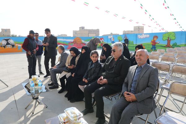 افتتاحیه آموزشگاه دوازده کلاسه بارانا پیوندی زاده تبادکان