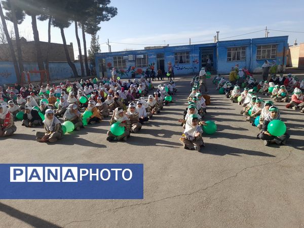 جشن نیمه شعبان در مدرسه شهید محمد حسین الیشه 