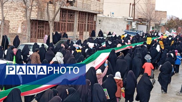 حاشیه نگاری حضور مردم شهر بن در راهپیمایی ۲۲ بهمن ۱۴۰۴