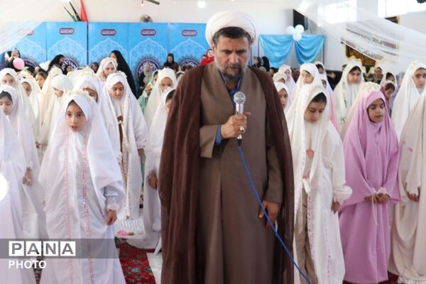 جشن تکلیف دختران اسلامشهری در مسجد الهادی (ع)