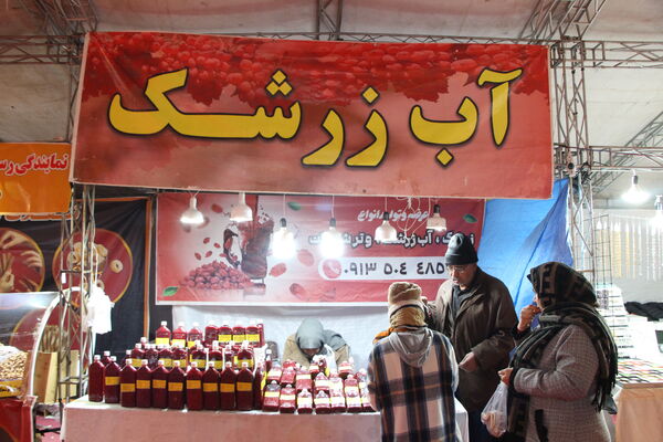 نمایشگاه شب یلدا در باغ دولت‌آباد یزد