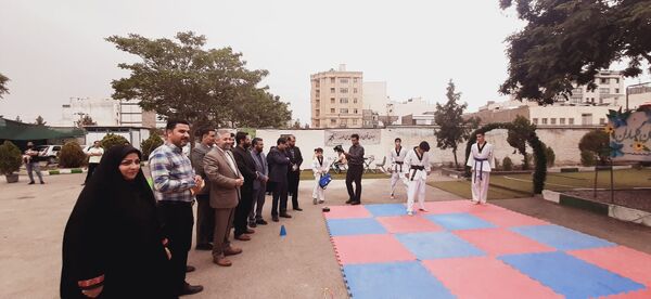 آیین افتتاحیه پایگاه‌های اوقات فراغت آموزش و پرورش ناحیه ۷ مشهد 