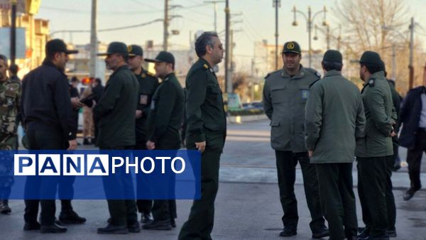 تشییع پیکر شهید ابوالفضل عرب در شهرستان گالیکش