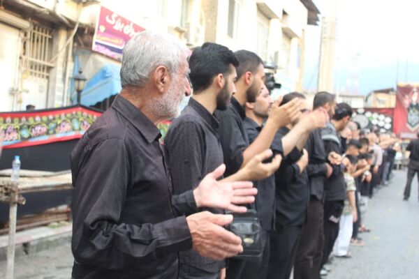اجتماع عزاداران ملت امام حسین (ع) در گلوگاه 