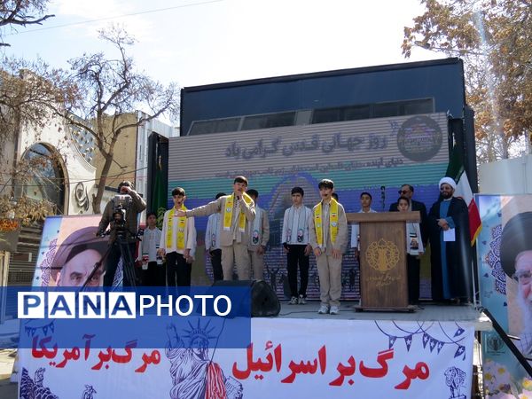 برگزاری راهپیمایی روز قدس در بجنورد 