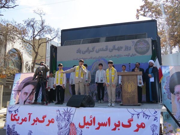 برگزاری راهپیمایی روز قدس در بجنورد 