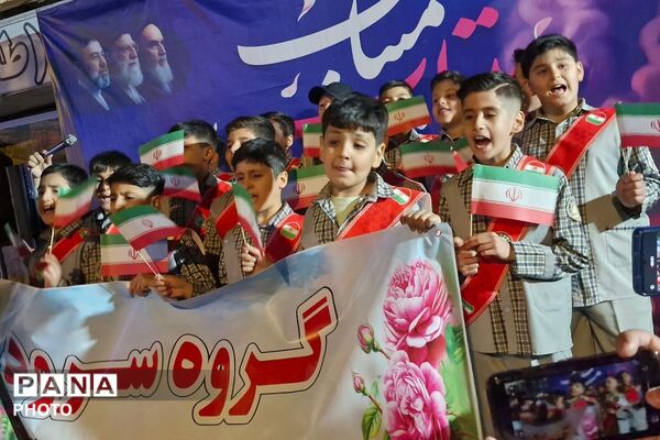مراسم بیتاب میناب همزمان با برپایی موکب فرهنگیان و دانش‌آموزان قرچک 
