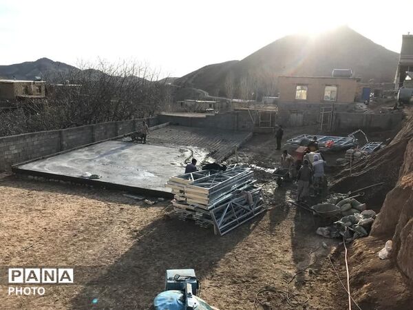 آغاز عملیات ساخت آموزشگاه سه‌ کلاسه «۱۲ بهمن» در روستای بابا فرجی در شهرستان کلات  