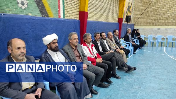 افتتاح المپیاد ورزشی درون‌مدرسه‌ای در هنرستان شهید مافی چناران