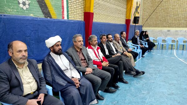 افتتاح المپیاد ورزشی درون‌مدرسه‌ای در هنرستان شهید مافی چناران