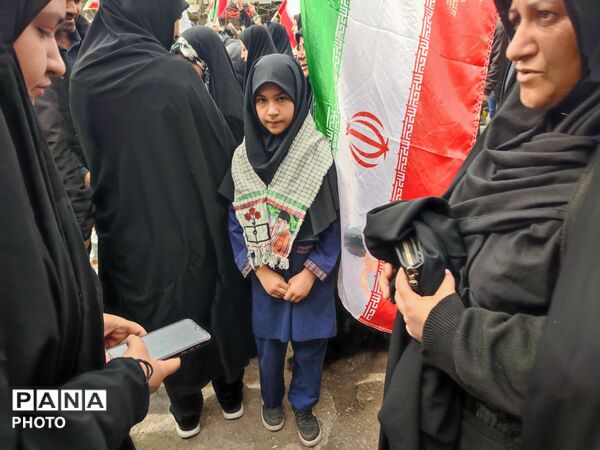 قاب پانا میزبان راهپیمایی روز قدس در شهرستان نیشابور 