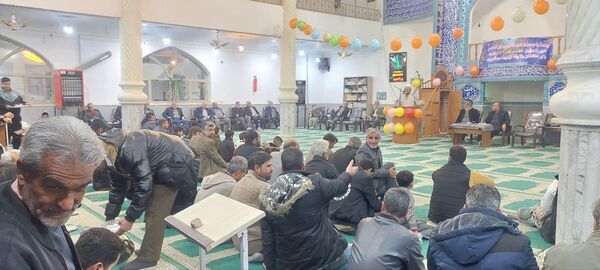 جشن ولادت امام علی (ع)در مسجد جامع روستای ارغا