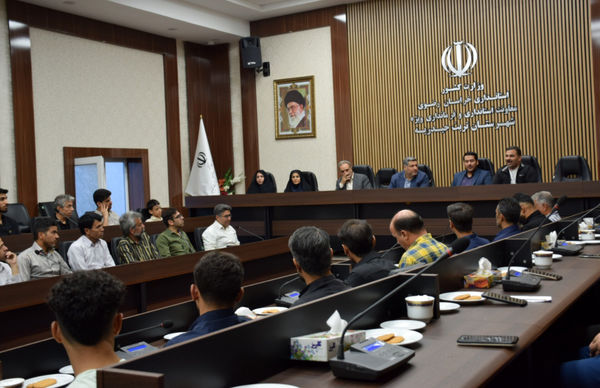 نشست همدلی معاون استاندار با قهرمانان و مربیان ورزشی تربت حیدریه