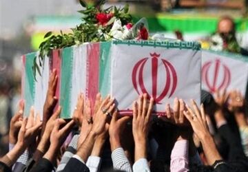 وداع باشکوه ارسنجان با شهید کشاورز