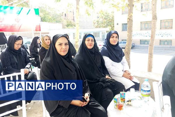 افتتاح زمین چمن مدرسه امام رضا(ع) پردیس