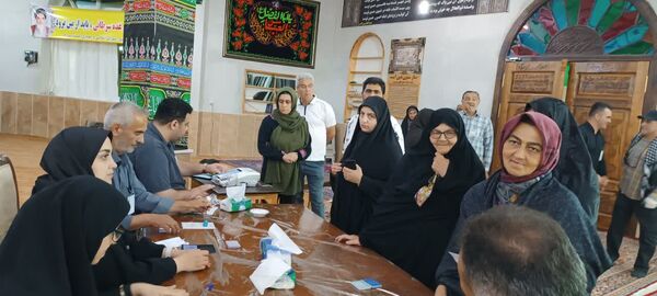 برگزاری دور دوم انتخابات ریاست‌جمهوری در محمودآباد 