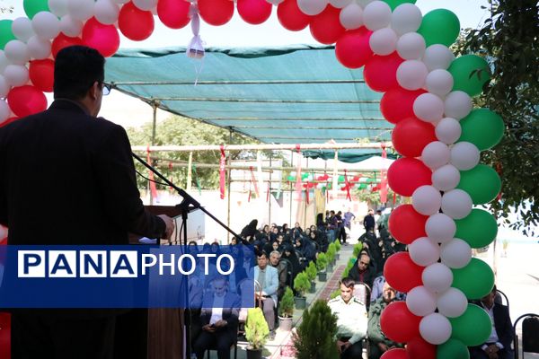 جشن باشکوه «جوانه‌های هفتم» در مدرسه دخترانه نجابت آشخانه